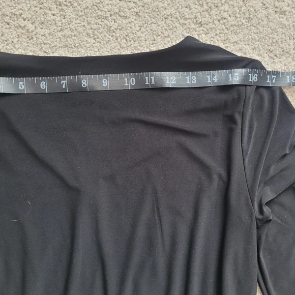 WHBM Long Sleeve Cinch Waist Button Front Blouse Size S - Picture 7 of 10